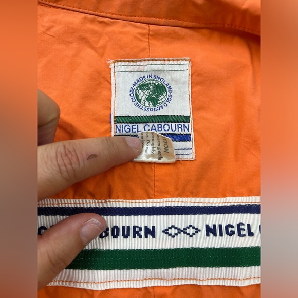 Vintage 80s Nigel Cabourn Cricket Club Full Zip Jacket N214-33 - Picture 4 of 16